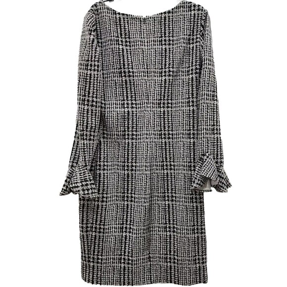 Lauren by Ralph Lauren Womens‎ Plaid Ruched Dress Size 14 - Picture 13 of 15